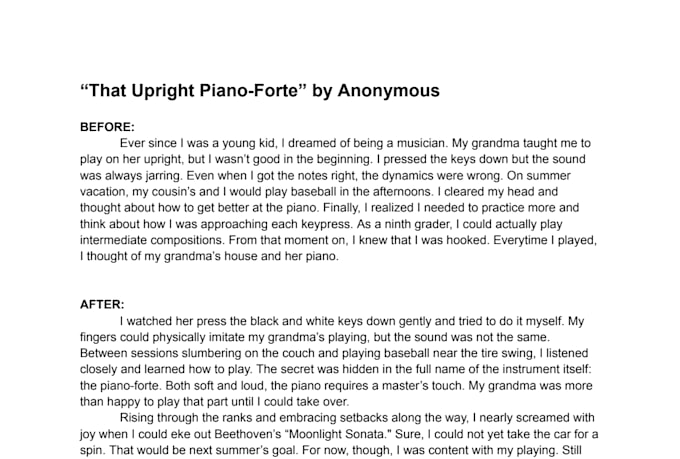 edit your common app essay